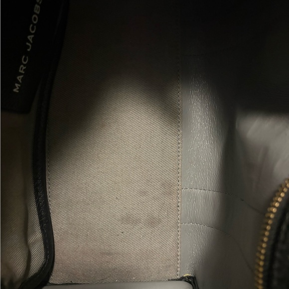 Marc Jacobs Black Leather Tote - Picture 7 of 16